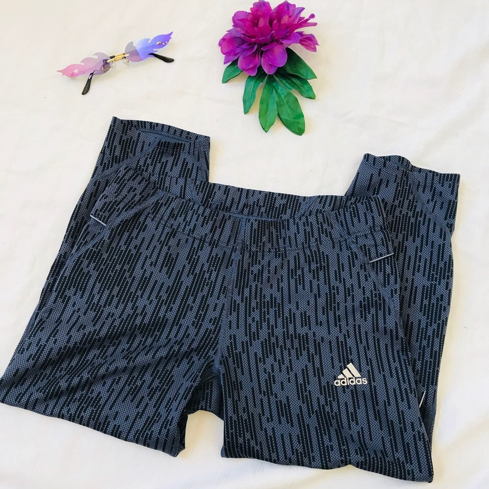 Adidas crop workout gym yoga leggings